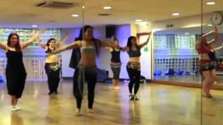 BELLY DANCE HIP HOP FUSION DANCE CLASS (FULL) - YouTube