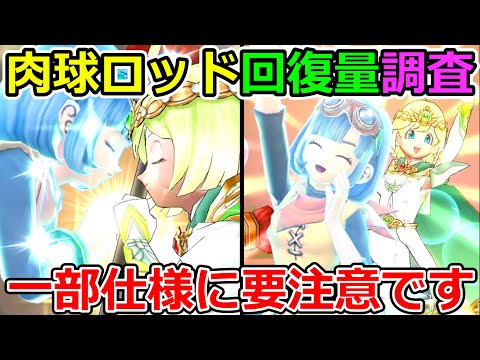 【ドラクエウォーク】セラフィぷにぷに肉球ロッドに一部地雷仕様発覚！　回復量調査結果報告！