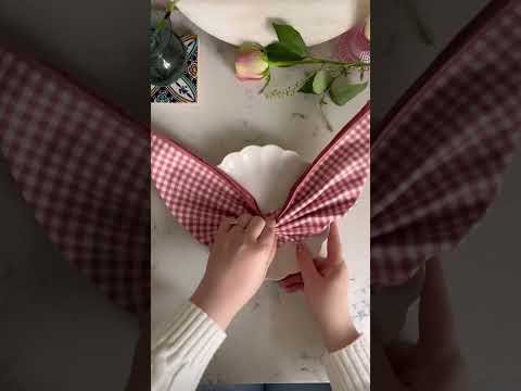johnlewis.com & John Lewis Voucher Code video: HOME TIP | Make the cutest love heart napkins, perfect for Valentine’s Day and beyond 💗
