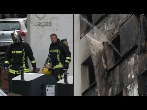 In Reims, firefighters on site after a fire that killed four people | AFP