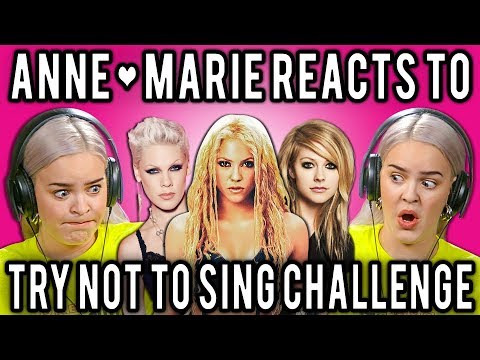 POP STAR REACTS TO TRY NOT TO SING ALONG TO POP SONGS (Anne-Marie) - UC0v-tlzsn0QZwJnkiaUSJVQ
