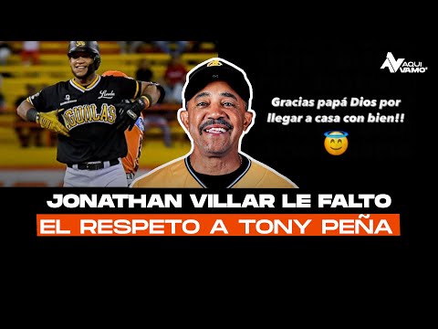 Si no sacan por toda la temporada a Jonathan Villar nadie va a respetar a Tony Peña