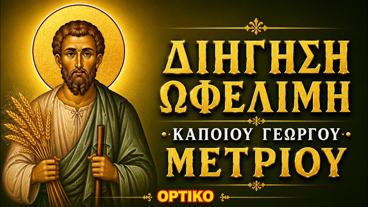 Διήγηση ωφέλιμη κάποιου γεωργού Μετρίου