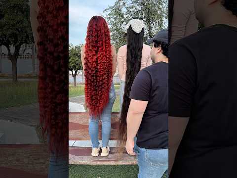 Reto al cabello más largo del MUNDO 😱⭐️😎