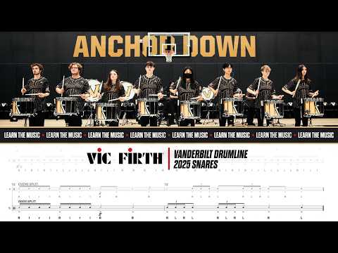 LEARN THE MUSIC | 2025 Vanderbilt Snares - "ENTRY" and "DYNAMITE FANFARE"