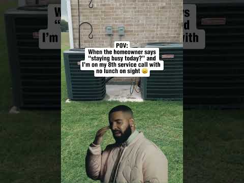 HVAC life: Long Days of Calls #hvac #hvactech