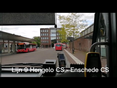 stukje met: lijn 9 Hengelo CS - Enschede CS