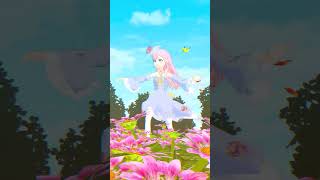 I'm in a flower garden🌹🌷 #vtuber #varkshorts