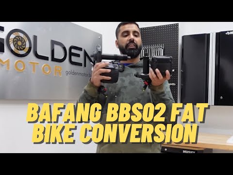 Bafang BBS02 Modification Kit: 68mm to 100/120mm Fat Bike Conversion