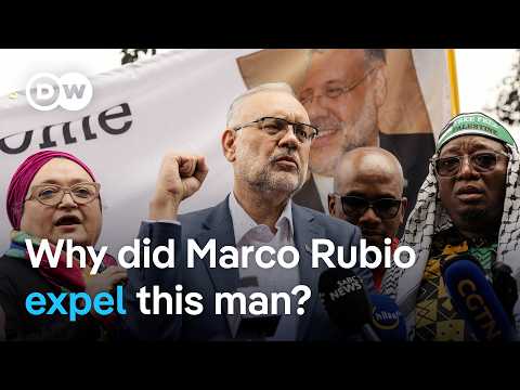 Expelled South African ambassador to US receives hero's welcome home | DW News
