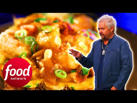 "Fish With White Chocolate?!" Guy Fieri & Judges SHOCKED At This Combination! | Guy's Grocery Games