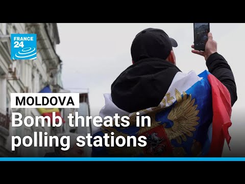 Moldova: bomb threats in polling stations abroad amid tense election • FRANCE 24 English
