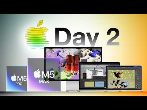 New Studio Displays, M5 Pro and Max MacBook Pro and M5 MacBook Air Announced!