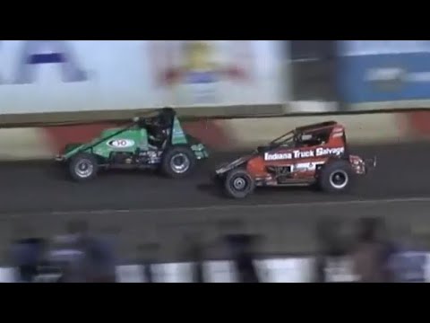 HIGHLIGHTS: AMSOIL USAC CRA Sprint Cars | Perris Auto Speedway | 6/25/2022 - dirt track racing video image