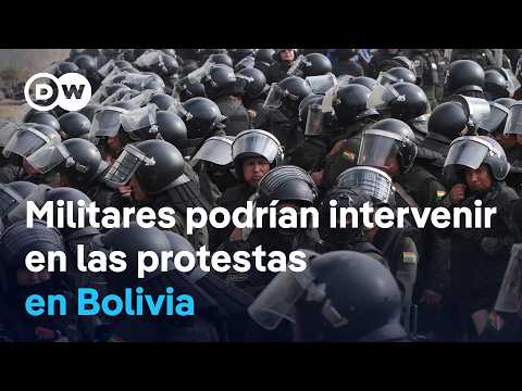 El presidente de Bolivia promulga ley que le permite decretar el estado de excepción