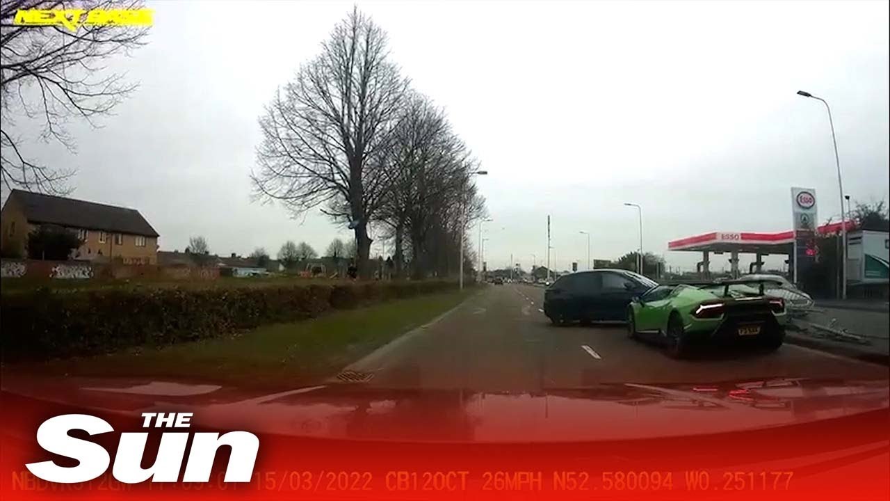 Lamborghini driver banned from the road after crash, treating road ‘like a racetrack’