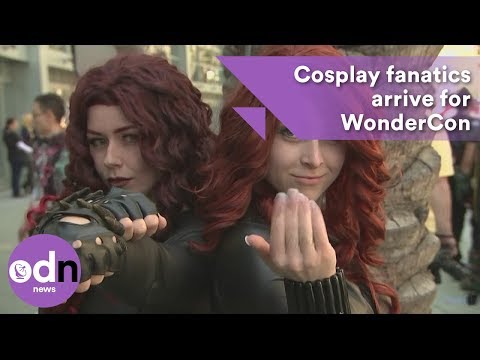 Thousands of cosplay fanatics arrive for WonderCon - UCME81PohuzT1JMCsEtvsD2w