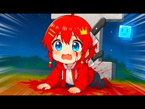 【死んじゃったの?!😭】24時間以内に死んだ友達を生き返らせるマインクラフト👻✨【まいくら・マイクラ】