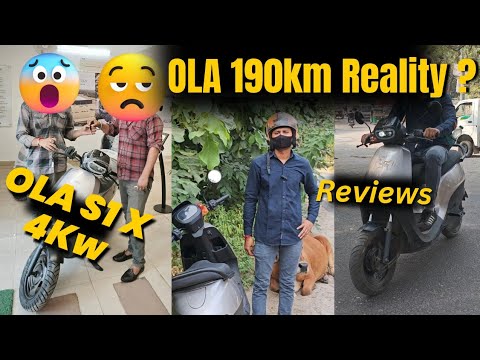 Ola S1 X 4kw Reality | Kya OLA Scooty 190kms Chalegi ? | OLA S1 X Range Reality | OLA S1X key Model