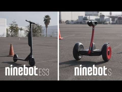 The Ninebot Kickscooter ES3 by Segway and Ninebot S: Powerful portable transportation - UCJ1rSlahM7TYWGxEscL0g7Q