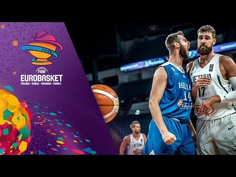 Lithuania v Greece - Highlights - Round of 16 - FIBA EuroBasket 2017 - UCtInrnU3QbWqFGsdKT1GZtg