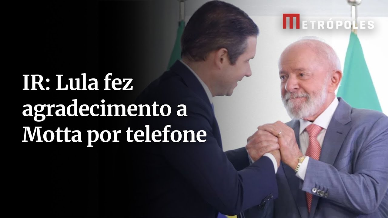 Lula liga para Motta após votação do projeto do IR