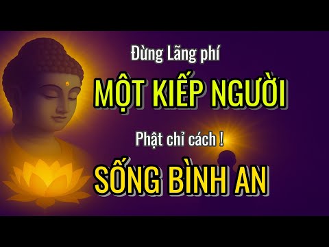 Đừng Lãng Phí Một Kiếp Người – Nghe Phật Dạy Để Sống Bình An, Thay Đổi Cuộc Đời