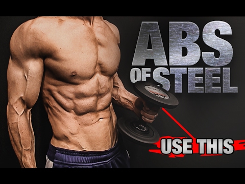 Ab Workout with Dumbbells (CHISELED ABS!)