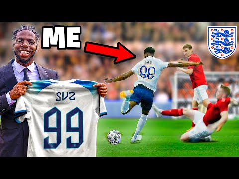 I Played A Football Match for ENGLAND & Scored.. WORLD CUP