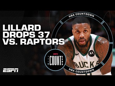 We've been waiting on this! - Zach Lowe on Dame's 37-point & 13-assist performance | NBA Countdown video clip