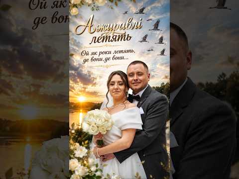 А журавлі летять | Теплі кадри з весільного дня ❤️