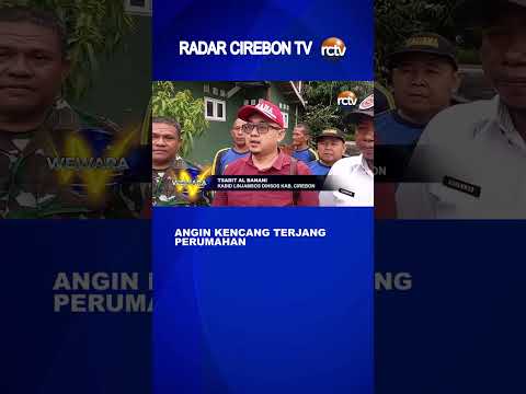 Angin Kencang Terjang Perumahan