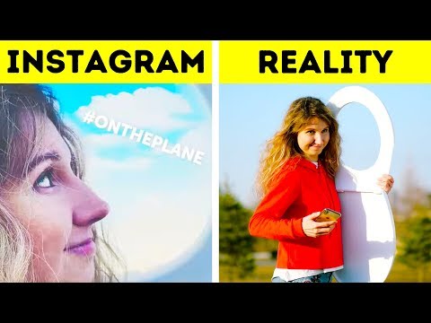 FEEL THE DIFFERENCE BETWEEN INSTAGRAM AND REAL LIFE...