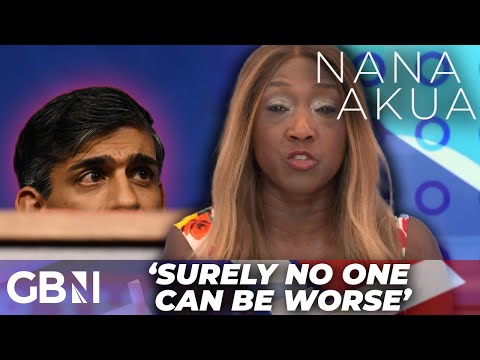 'Surely NO ONE can be worse?!' - Nana Akua BRUTALLY honest about Sunak's Tory 'DISASTER'