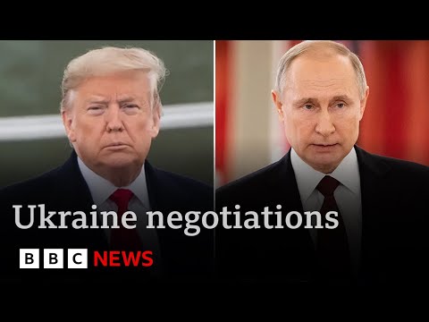 Trump-Putin call:  Russian leader rejects plan for immediate Ukraine ceasefire | BBC News
