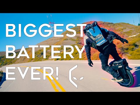 Master Pro - A Large And Fast Electric Unicycle With Suspension