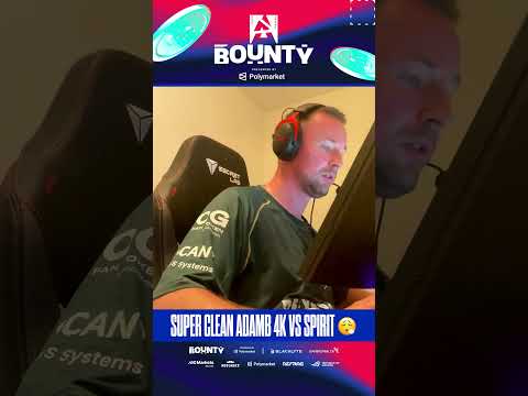 SQUEAKY CLEAN 4K from adamb vs Spirit 😮‍💨 @OGEsportsOfficial