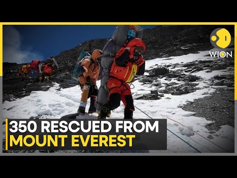 Hundreds Stranded on Slopes as Blizzard Strikes Mount Everest in Tibet | WION