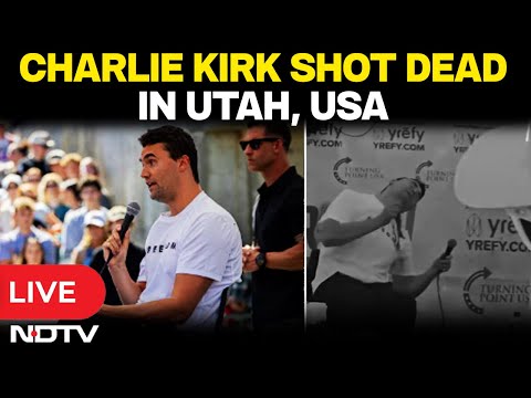 Charlie Kirk Shot Dead | Charlie Kirk Shot Dead In Utah | Charlie Kirk Death News LIVE | Trump