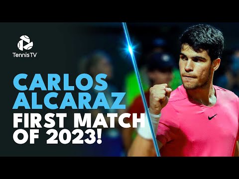 Carlos Alcaraz Plays First Match Of 2023! | Buenos Aires 2023 Extended Highlights