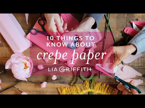 10 Amazing Facts You'll Want to Know About Crepe Paper