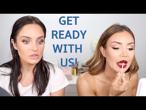 Doing Our Makeup Together! Get Ready With Us \ Chloe Morello & Pia Muehlenbeck