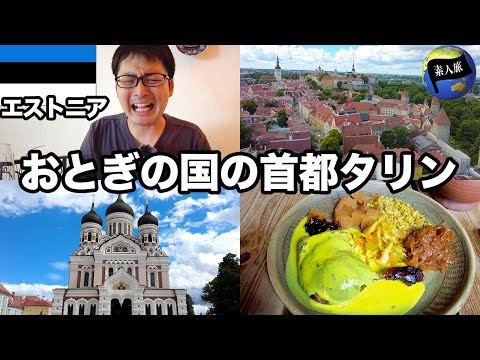 エストニア・タリンでノマド旅!バルト三国の美しき旧市街とウクライナ料理?/ヨーロッパノマドその3