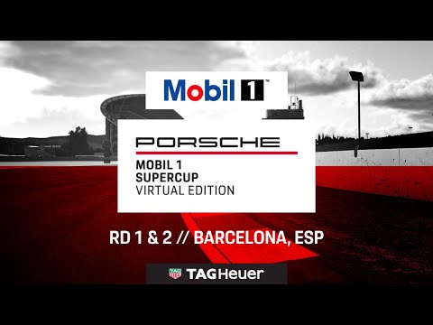 Porsche Mobil 1 Supercup Virtual Edition 2020, Rounds 1&2, Barcelona