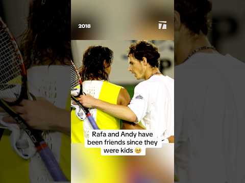 These two reunite at the Rafa Nadal Academy Slam 🥹 Saturday at <strong>11AM</strong> ET on the Tennis Channel App 📲