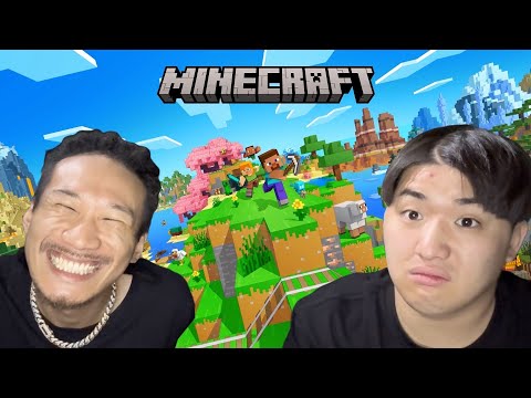家を燃やしたMYと仲直りして一緒にサバイバル生活スタート【マイクラ第一話】