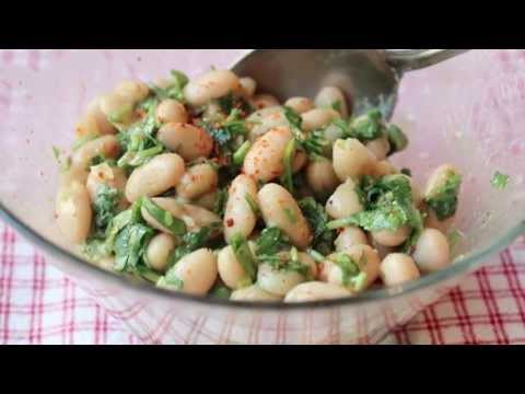 Cold White Bean Herb Salad Recipe - Fast & Easy Summer Bean Salad - UCRIZtPl9nb9RiXc9btSTQNw