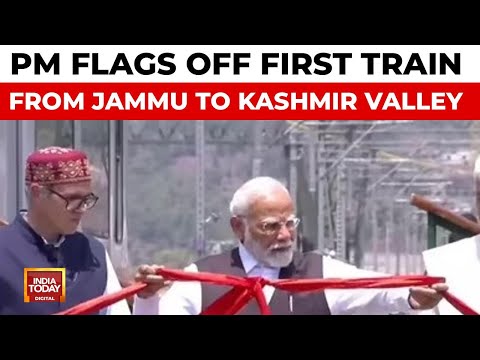 PM Modi Inaugurates World's Highest Rail Bridge, connecting Kashmir To Rest Of India | India Today