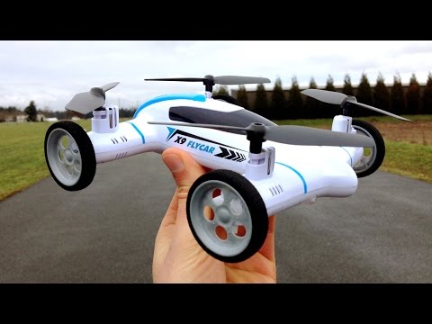 First Outdoor Flight - Syma X9 Flying Car Quadcopter Drone - UCJ5YzMVKEcFBUk1llIAqK3A