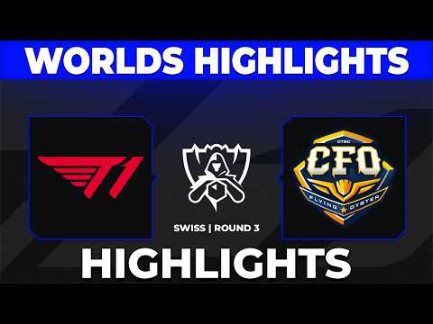 T1 vs CFO Highlights | Worlds 2026 Swiss Stage | T1 vs CTBC Flying Oyster